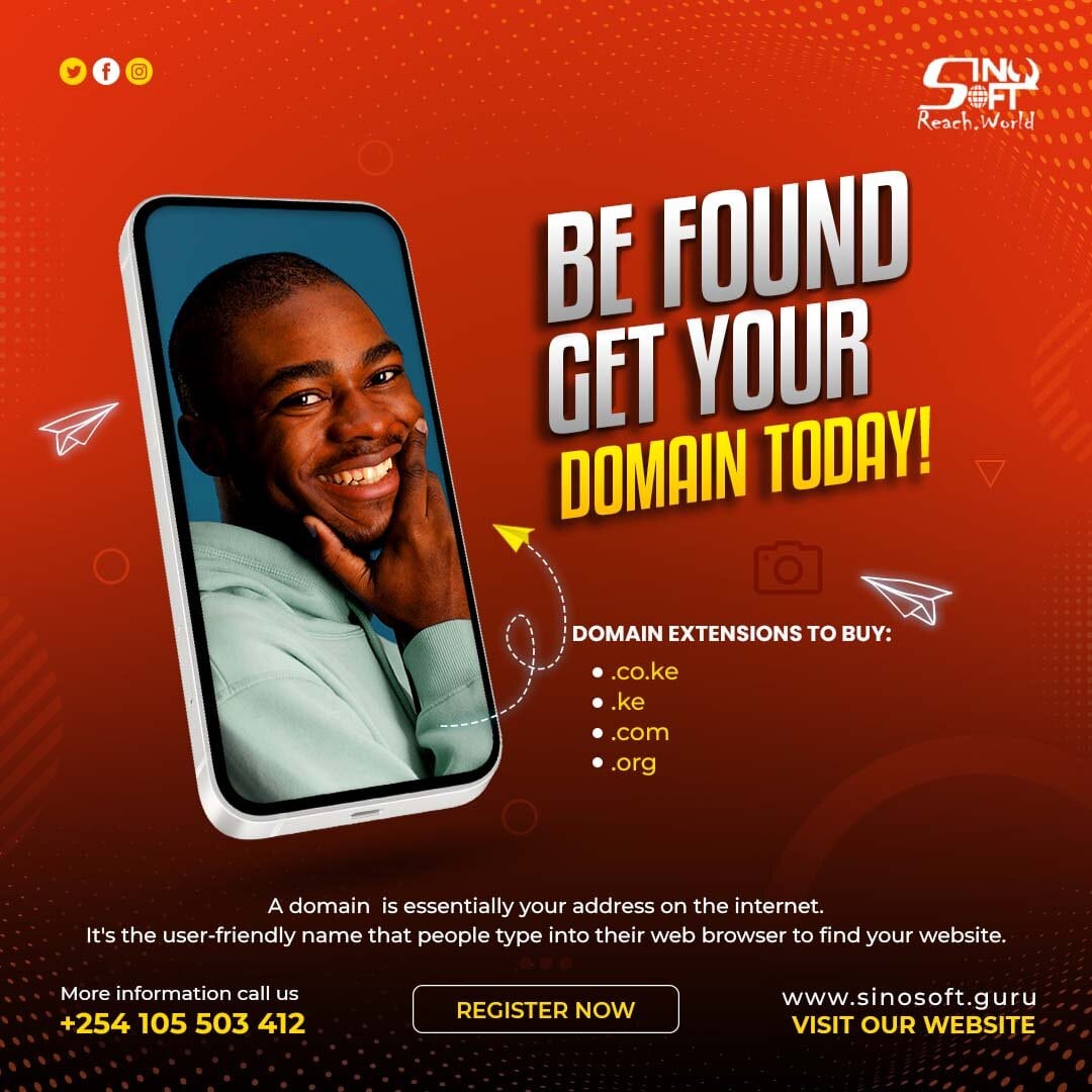 Be Found Get Your Domain Today